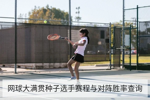 网球大满贯种子选手赛程与对阵胜率查询